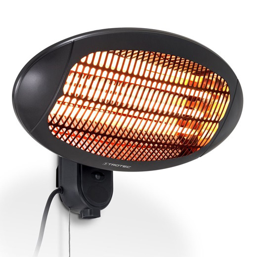 Trotec Σόμπα Χαλαζία 2000W Εξωτερικού Χώρου με 3 Επίπεδα Θέρμανσης